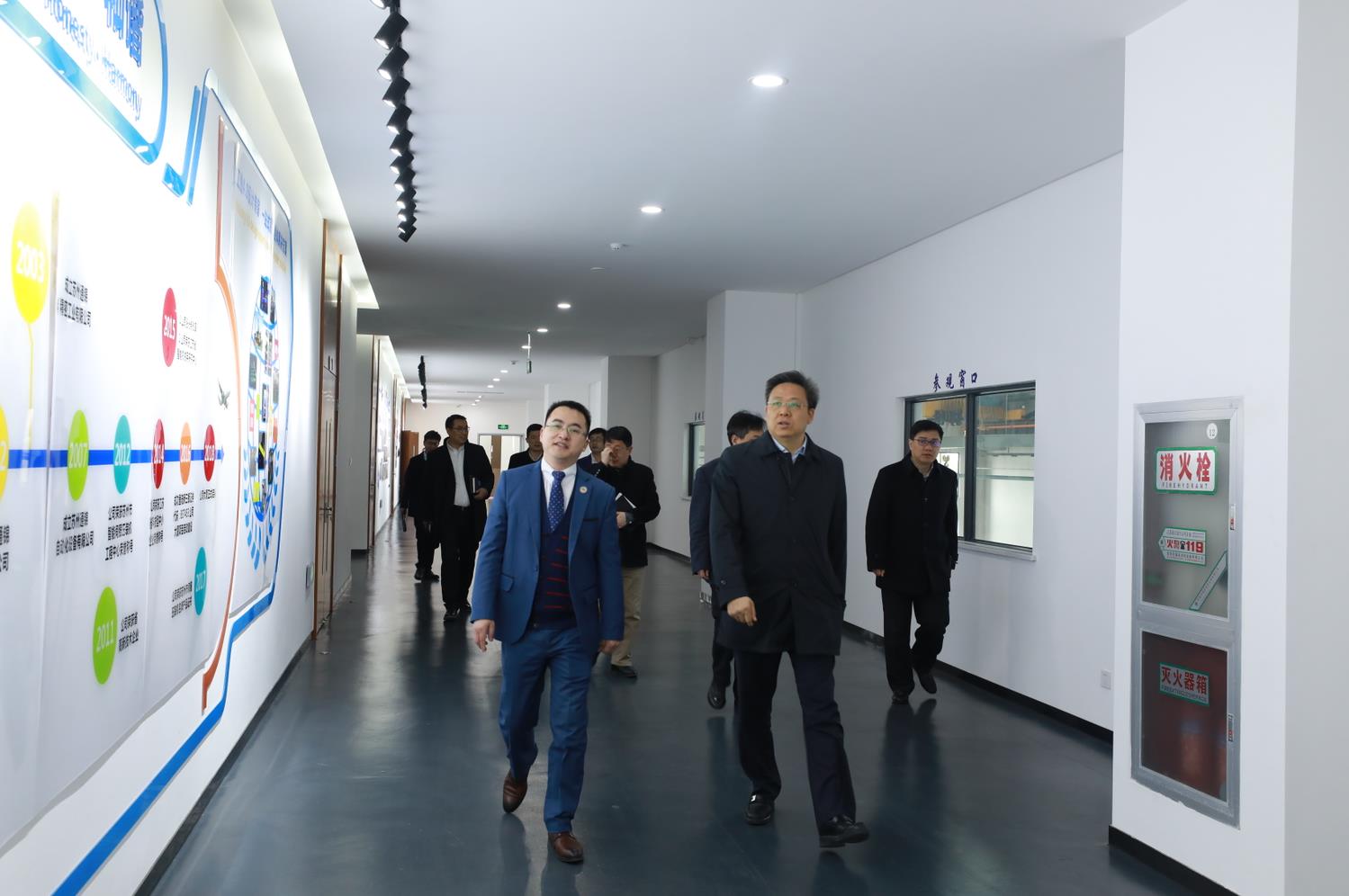 蘇州高新區黨工委書記、區長吳新明書記、王牟、黃鋒主任一行調研通錦 蘇州高新區黨工委書記、區長吳新明書記、王牟、黃鋒主任一行調研通錦